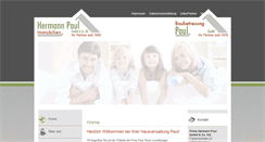 Desktop Screenshot of paul-wohnen.de